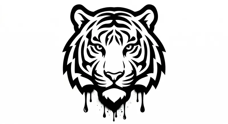 Graffiti Style Animal Face Logos