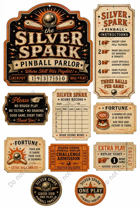 Penny Arcade Vintage Ephemera