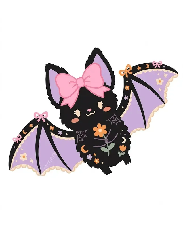 Little Frights Pastel Halloween Cliparts