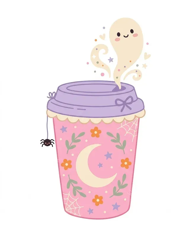Little Frights Pastel Halloween Cliparts