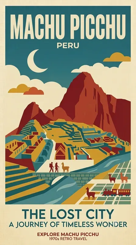Retro Minimalist Vintage Travel Posters
