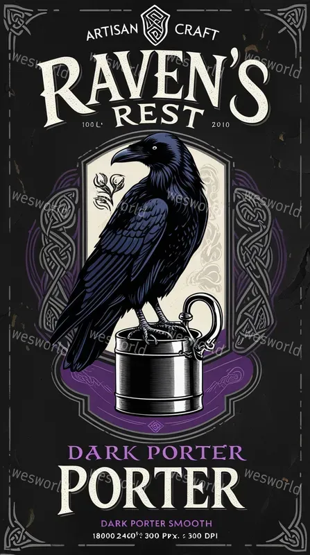 Beers Label Design Product Photography