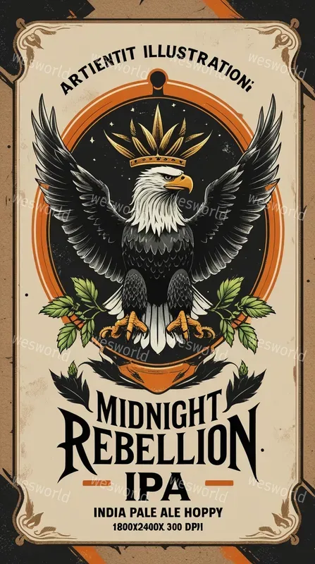 Beers Label Design Product Photography