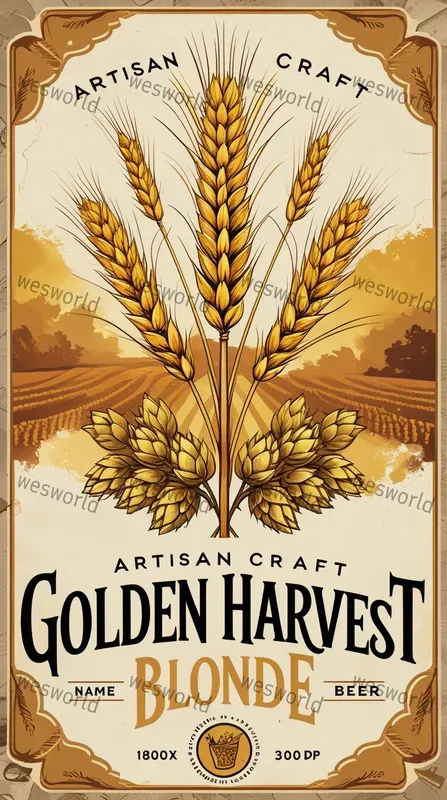 Beers Label Design Product Photography