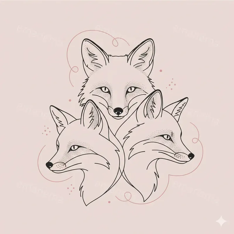 Minimalist Line Art Illustrations