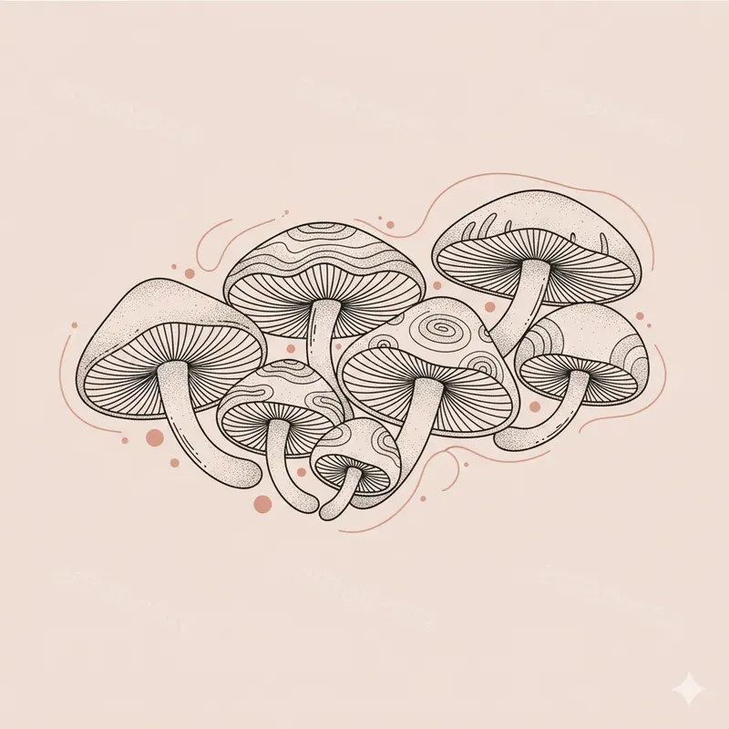 Minimalist Line Art Illustrations