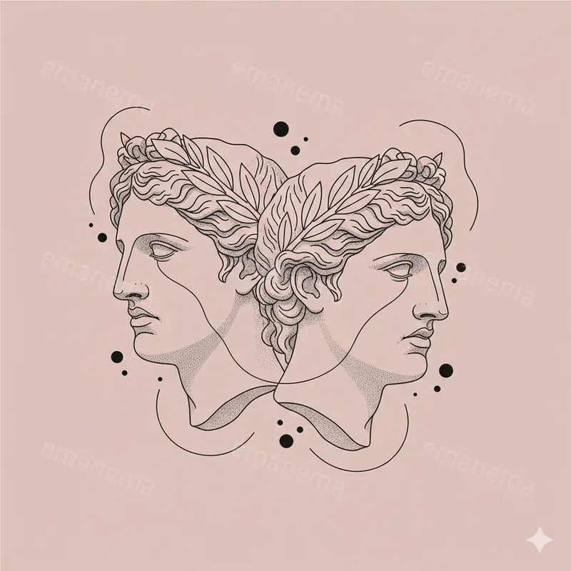 Minimalist Line Art Illustrations