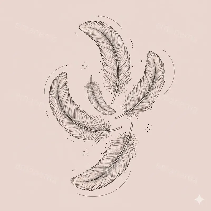 Minimalist Line Art Illustrations