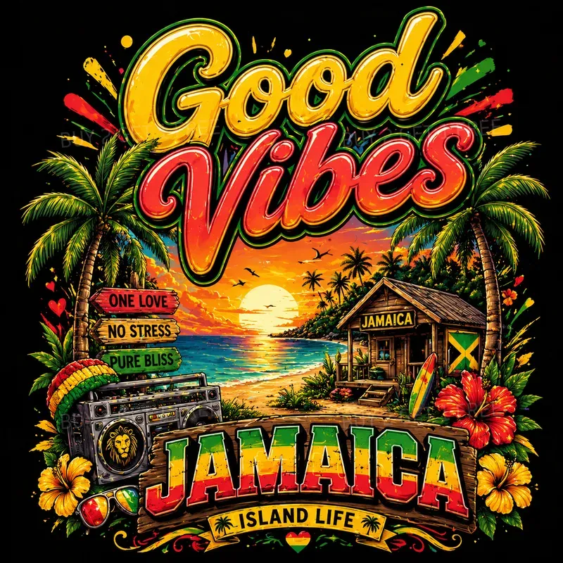 Vibrant Graphic Tshirt Designs With Text