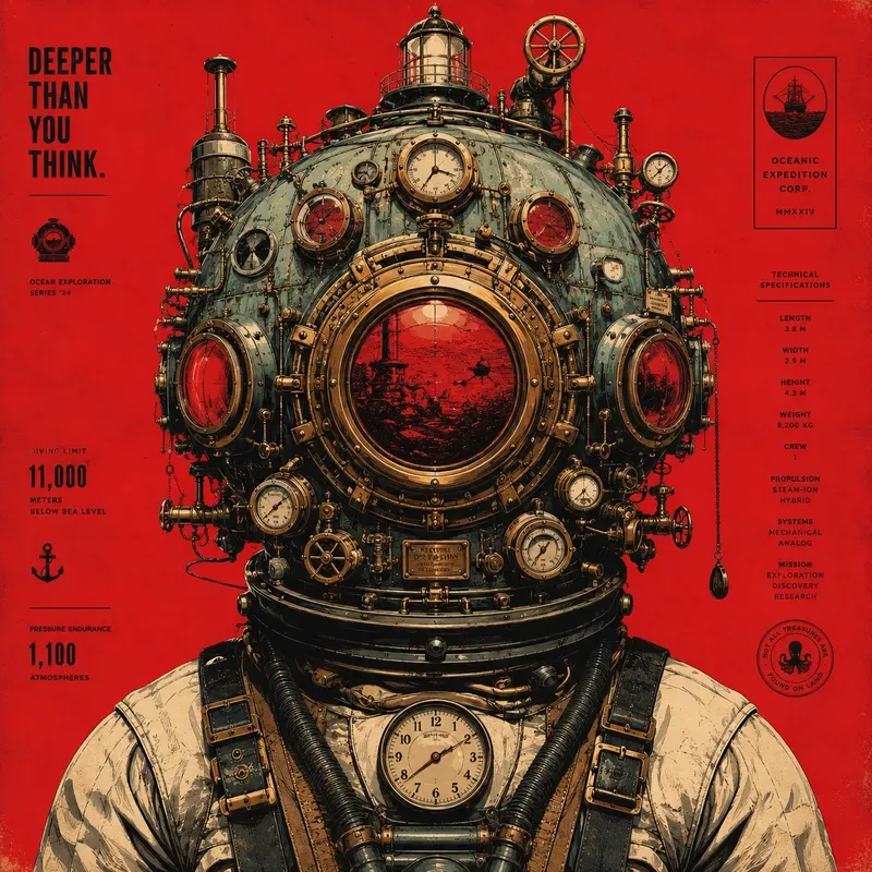 Surreal Explorer Vision Posters