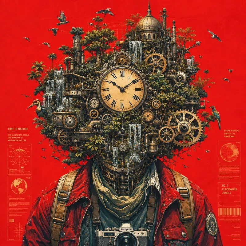 Surreal Explorer Vision Posters