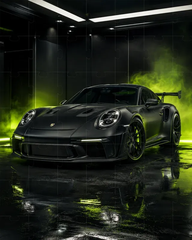 3D Luxury Car Studio Ads