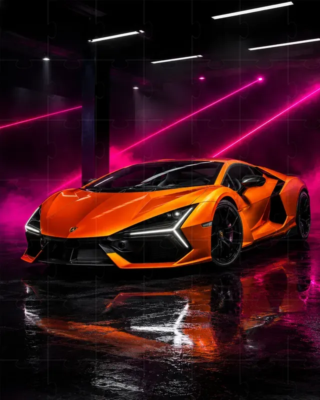 3D Luxury Car Studio Ads