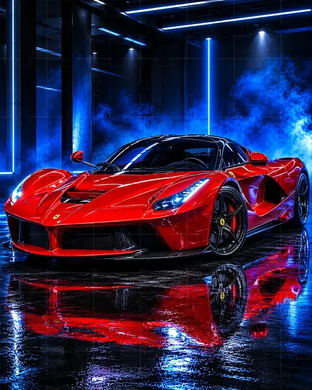 3D Luxury Car Studio Ads