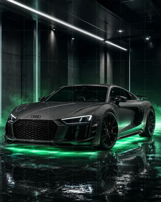 3D Luxury Car Studio Ads