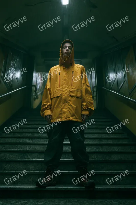 Cinematic Gorpcore Streetwear