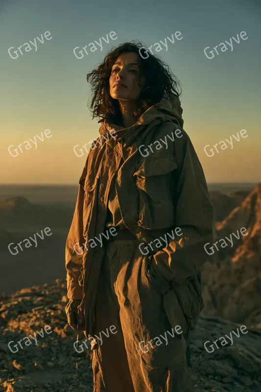 Cinematic Gorpcore Streetwear