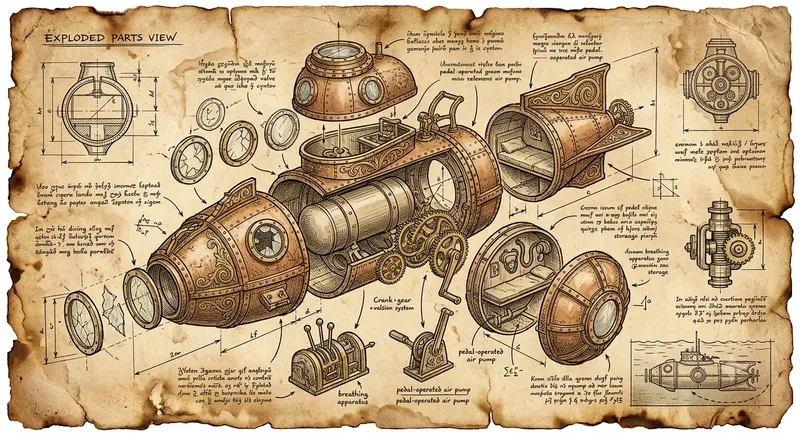 Ancient Technical Blueprints