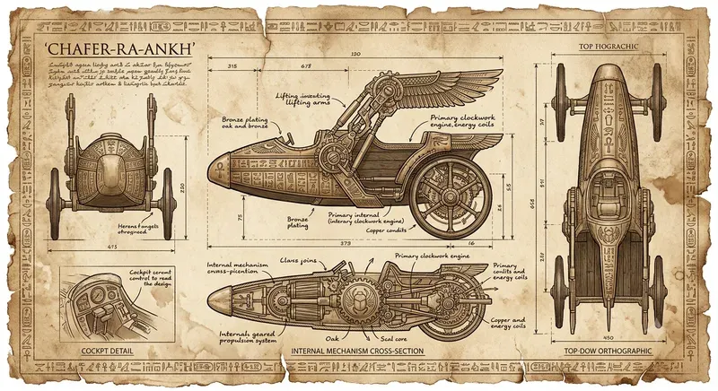 Ancient Technical Blueprints