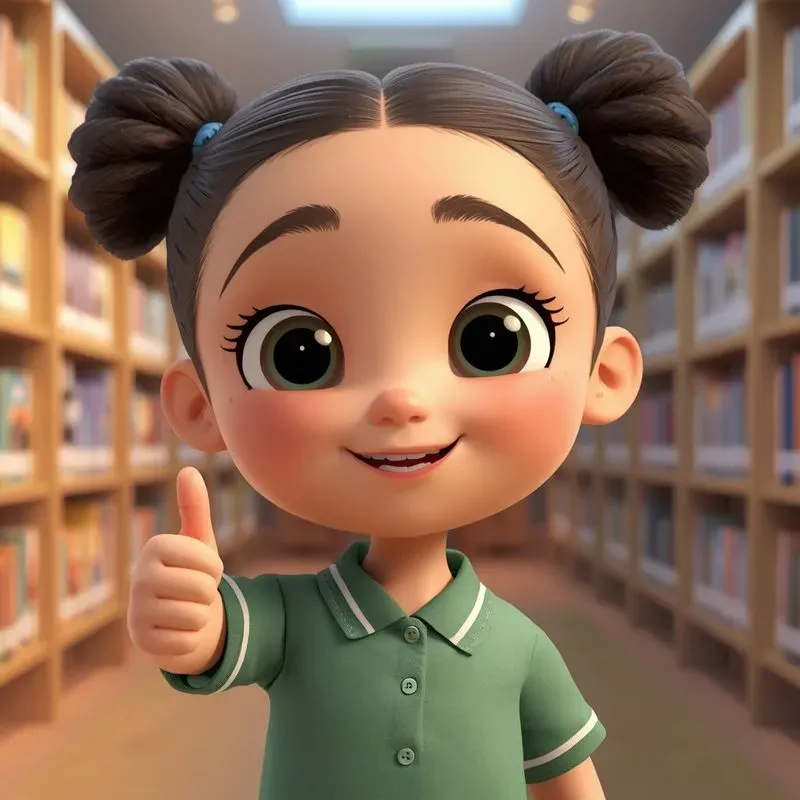 Adorable School Kid 3D Generator