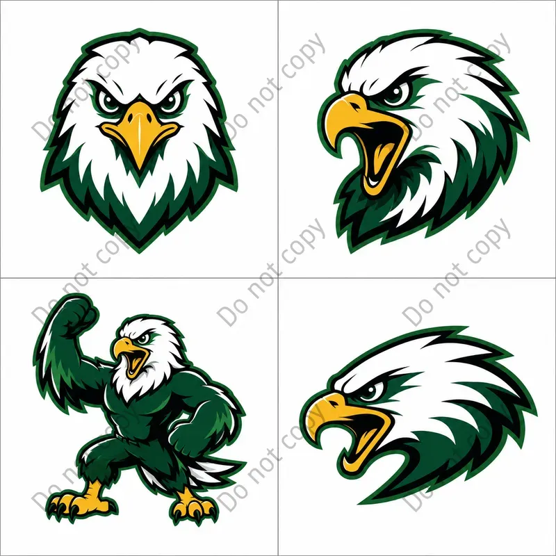 Cartoon Animal Mascot Logo Sheets