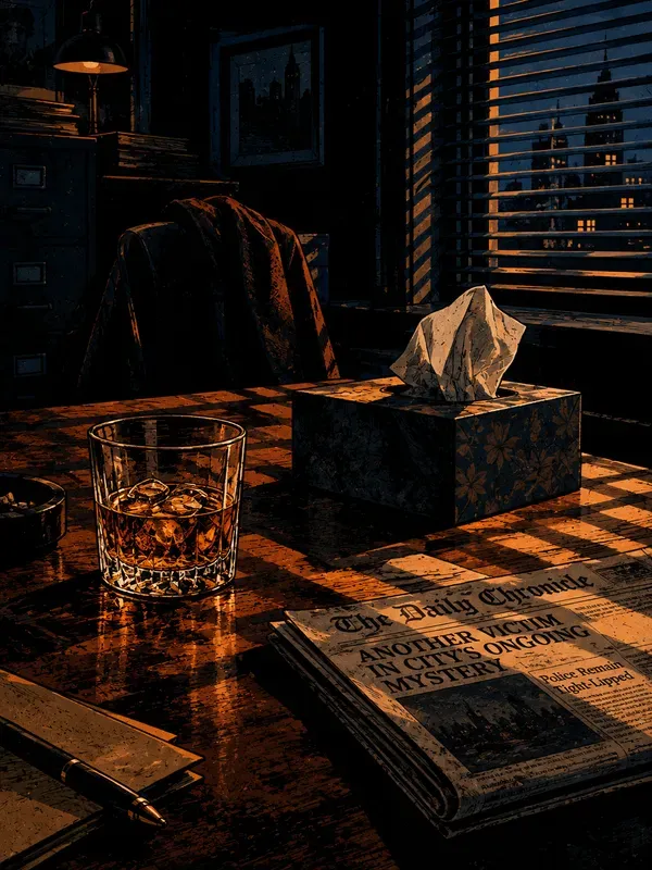 Dark Noir Comic Illustrations