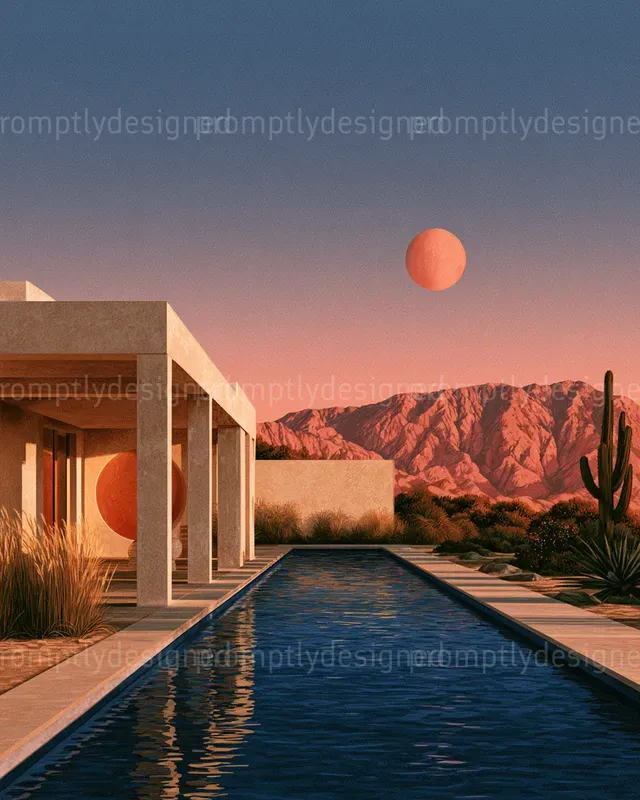 Desert Modernism Prints