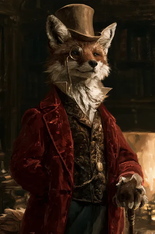 Animals In Historical Costumes Generator