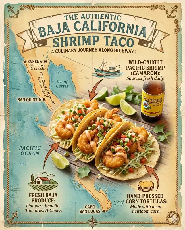 Coastal Seafood Travel Infographics