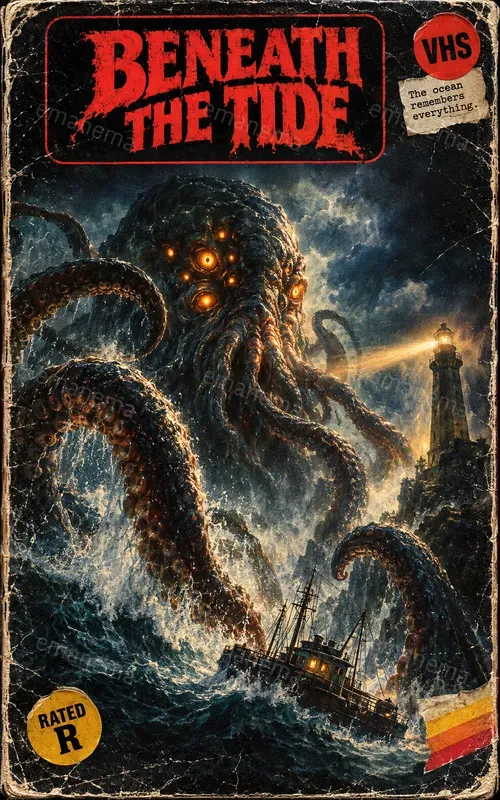 Vintage 80s Horror VHS Cover Art