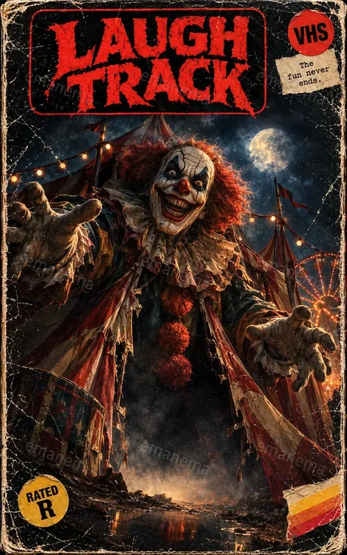 Vintage 80s Horror VHS Cover Art