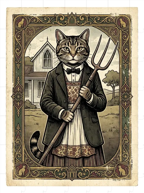 Cat Masterpiece Art Parodies
