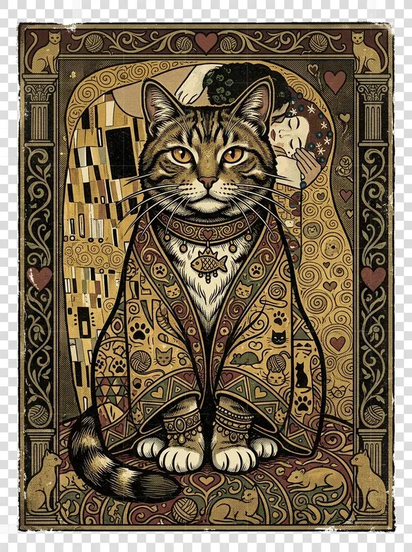 Cat Masterpiece Art Parodies