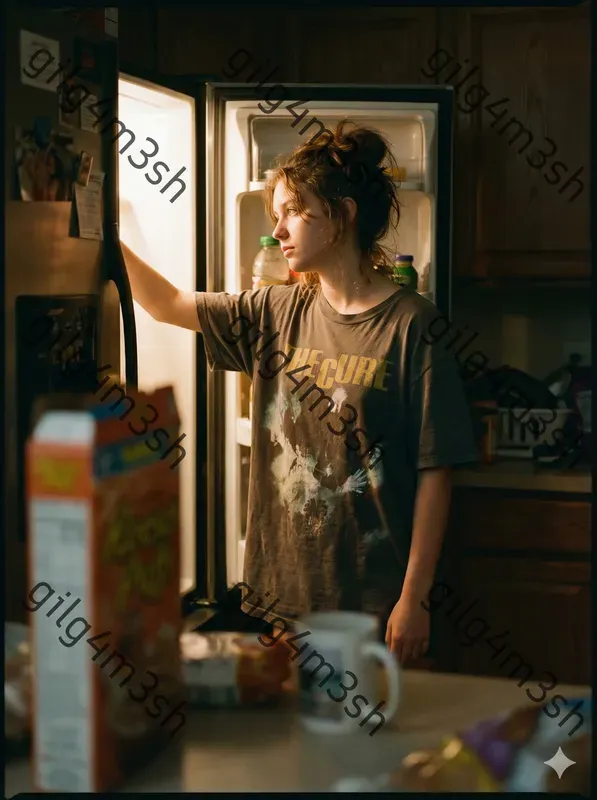 Cinematic Fridge Light Portraits