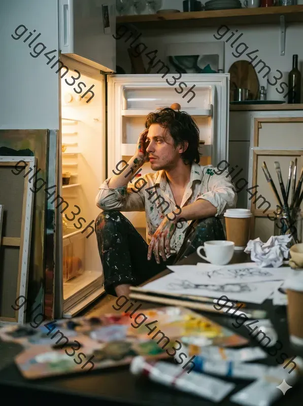 Cinematic Fridge Light Portraits