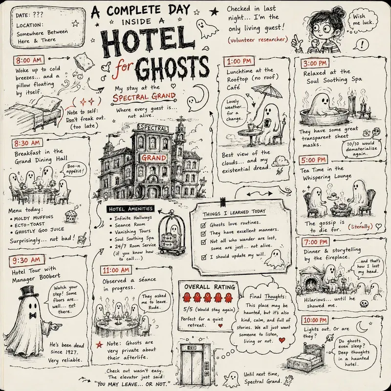 Handdrawn Story Journal Generator