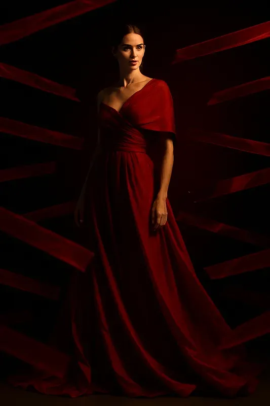 Cinematic Studio Fashion Photography