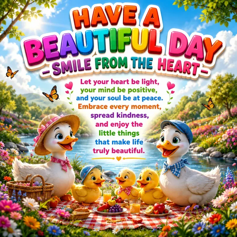 Wholesome Greeting Poster Generator
