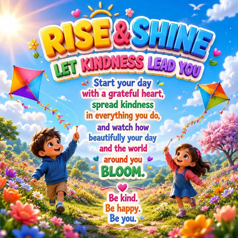 Wholesome Greeting Poster Generator