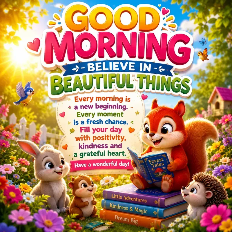 Wholesome Greeting Poster Generator