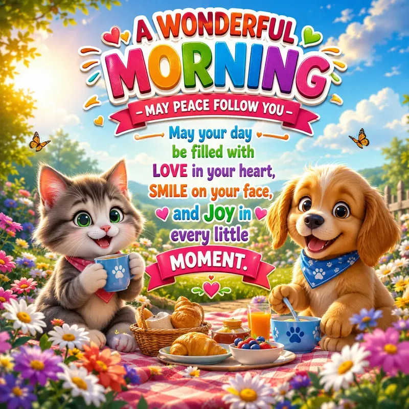 Wholesome Greeting Poster Generator