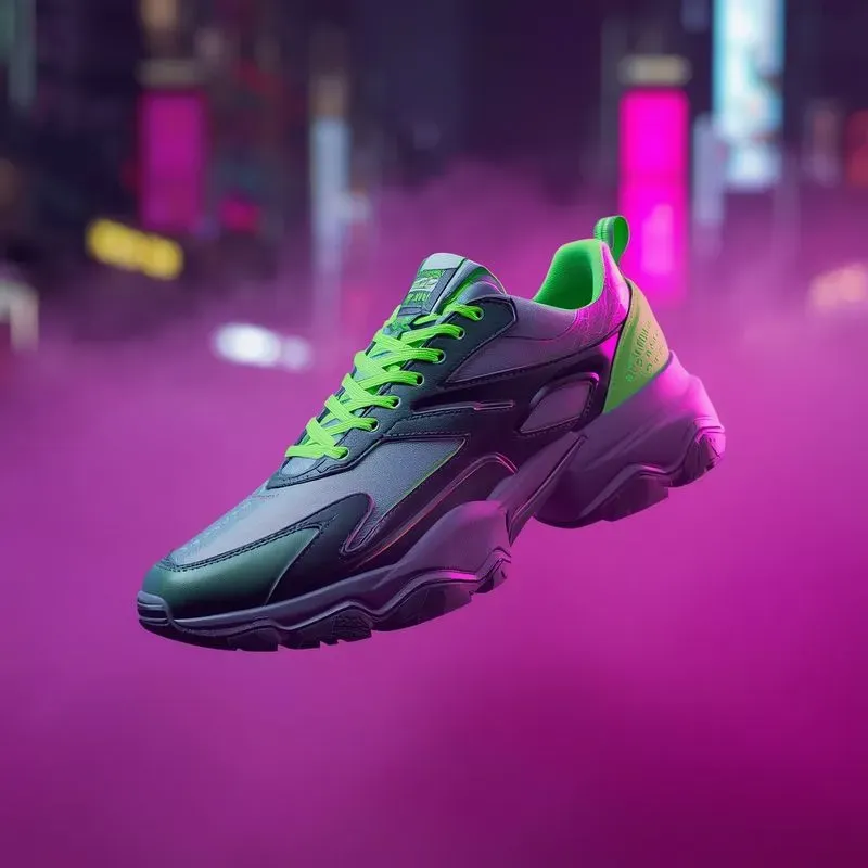 Photorealistic Cinematic Sneakers