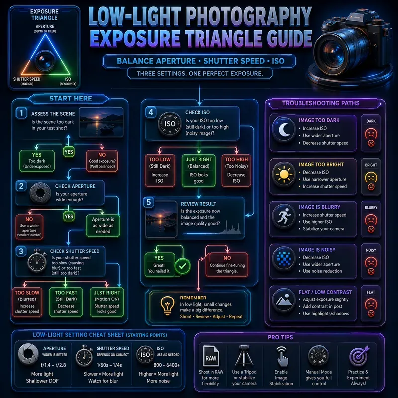 3D Neon Infographic Flowcharts