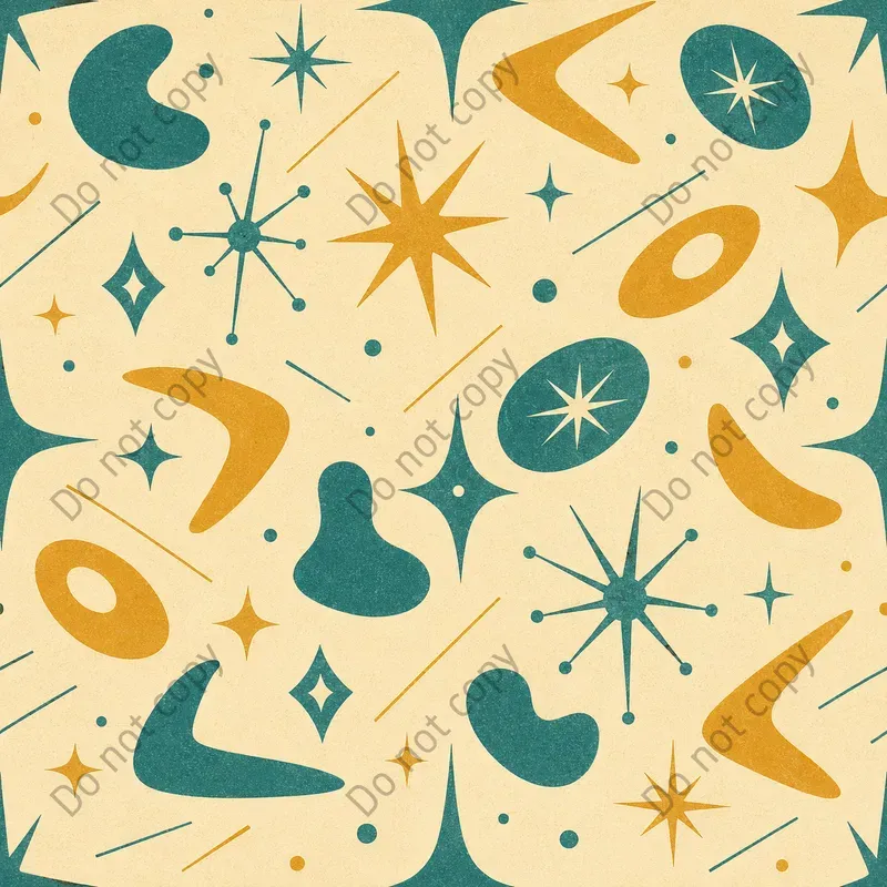 Mid Century Seamless Patterns