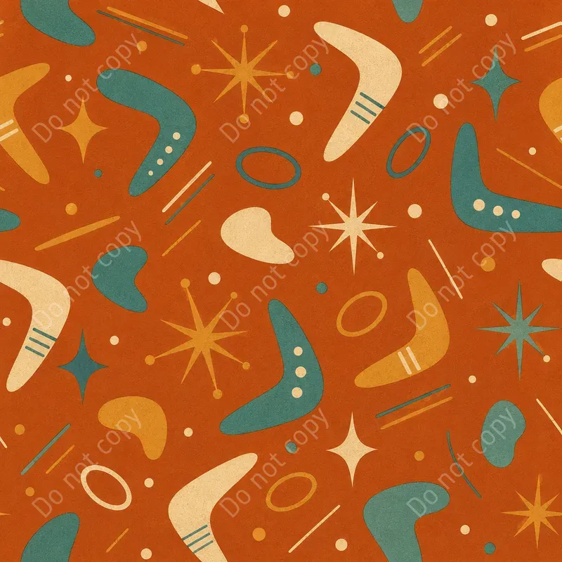 Mid Century Seamless Patterns