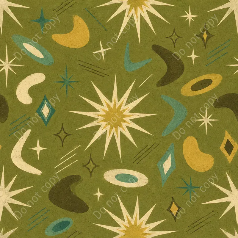 Mid Century Seamless Patterns