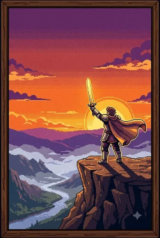 16bit Pixel Art Poster Studios