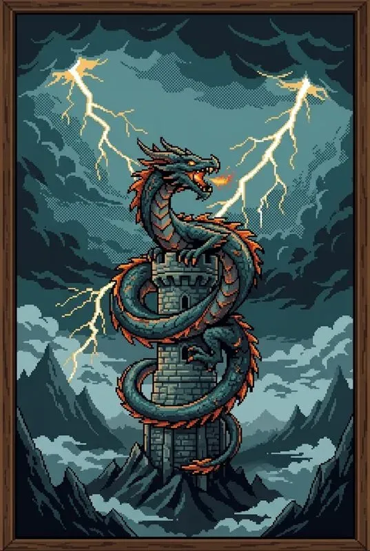 16bit Pixel Art Poster Studios