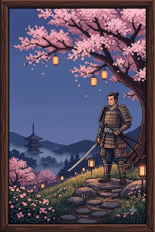 16bit Pixel Art Poster Studios
