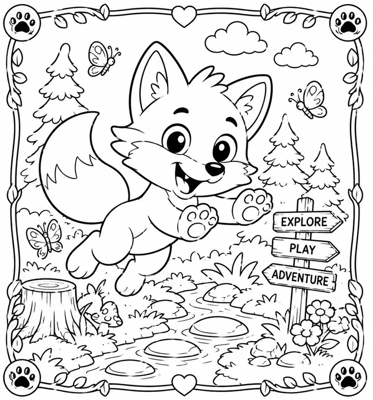 Premium Kids Coloring Book Pages